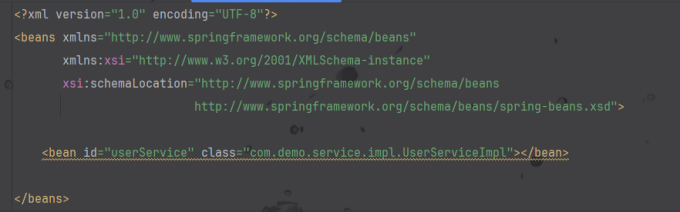 Spring的applicationContext.xml配置文件