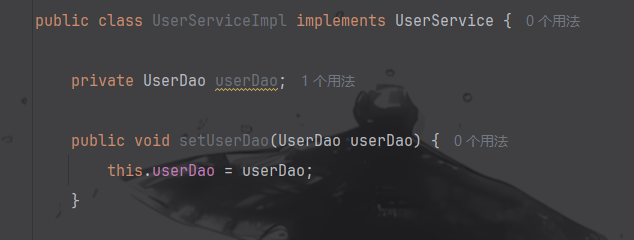 通过Setter方法完成依赖注入
