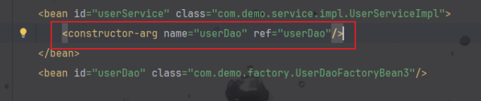 使用构造方法实现Spring依赖注入